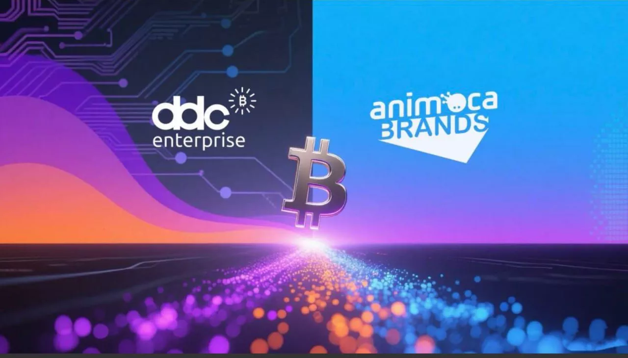 DDC and Animoca Forge $100M Bitcoin Alliance to Lead Corporate Crypto Treasury Shift