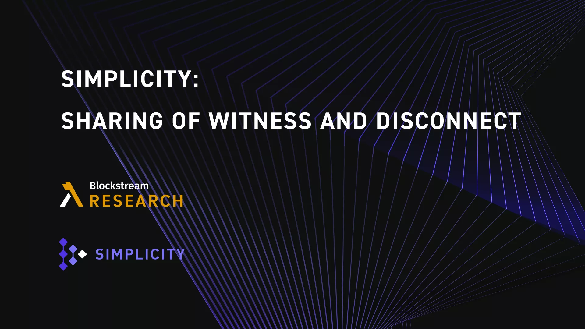 Blockstream Launches Simplicity: Verifiable Smart Contracts for Bitcoin's Institutional Future