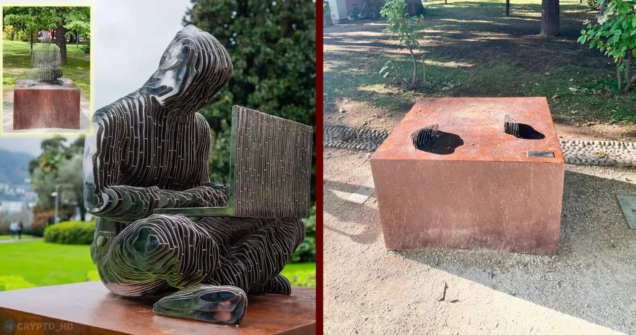 Vanished and Recovered: The Satoshi Statue Incident Sparks Global Crypto Art Expansion
