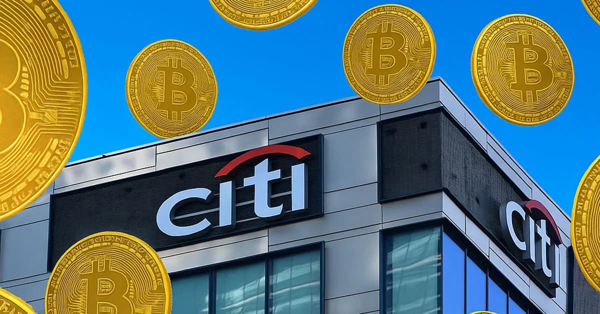 Citi Sees Bitcoin Reaching Six Figures as ETFs and Regulation Reshape the Market