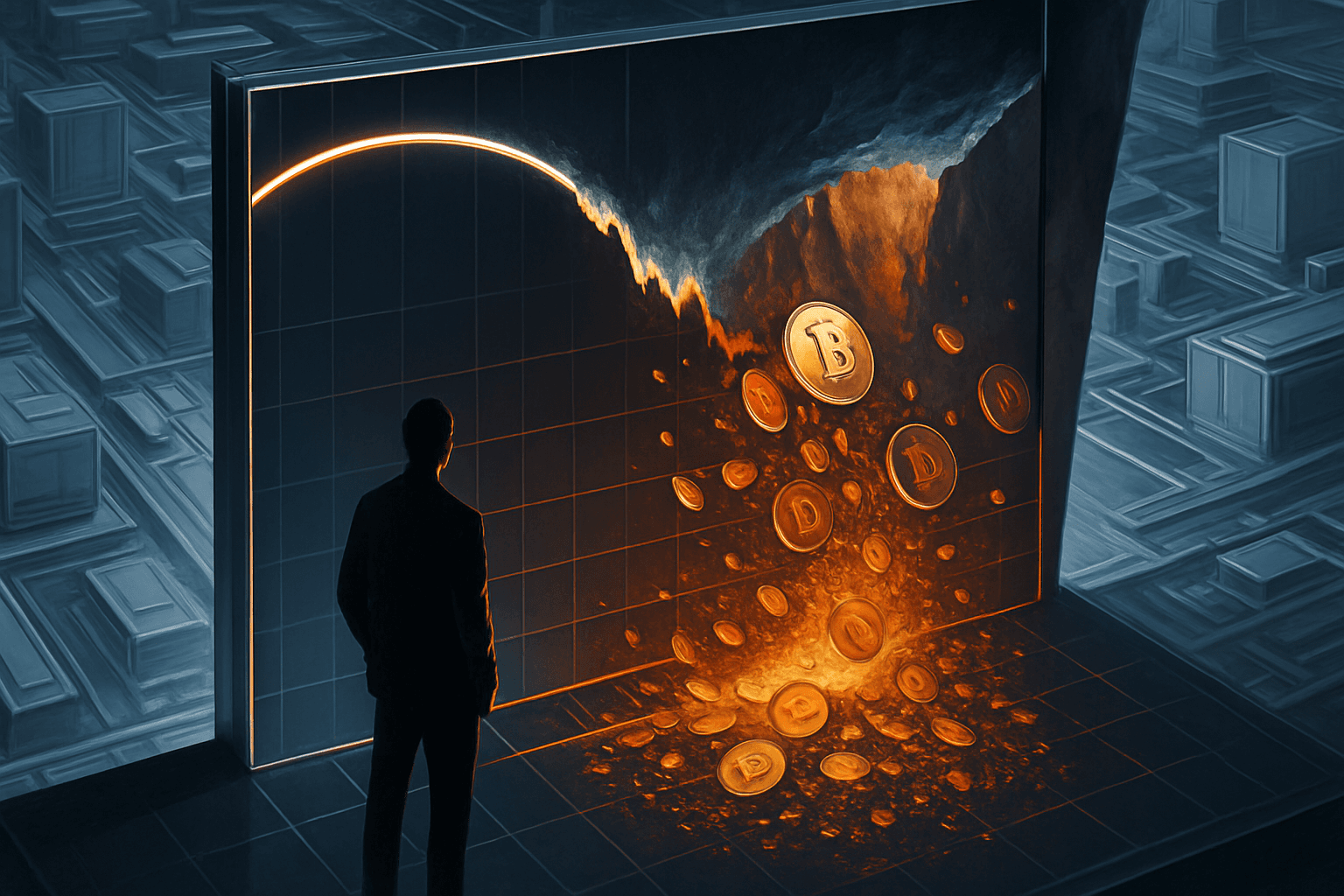 Bitcoin Rejected at 200-MA Near $76K Support as DOGE Drops 12% in 11 Days