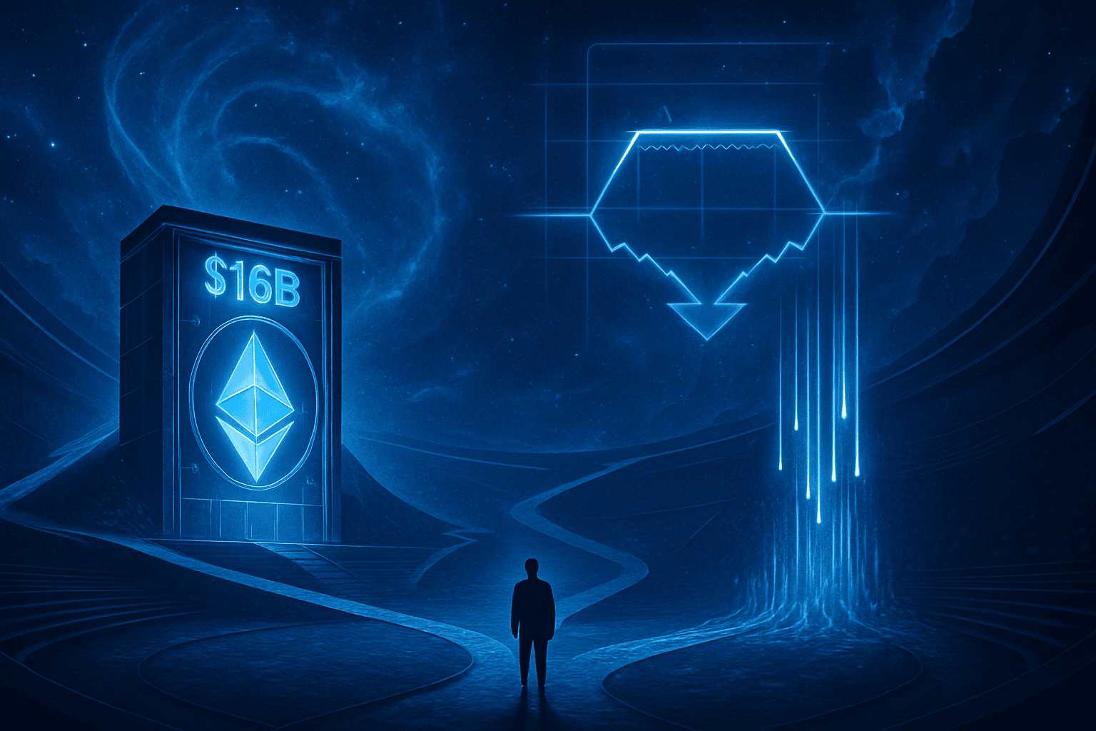 Ethereum at $2,200: Corporate Reserves Hit $16B as ETF Outflows Signal Retail Exit