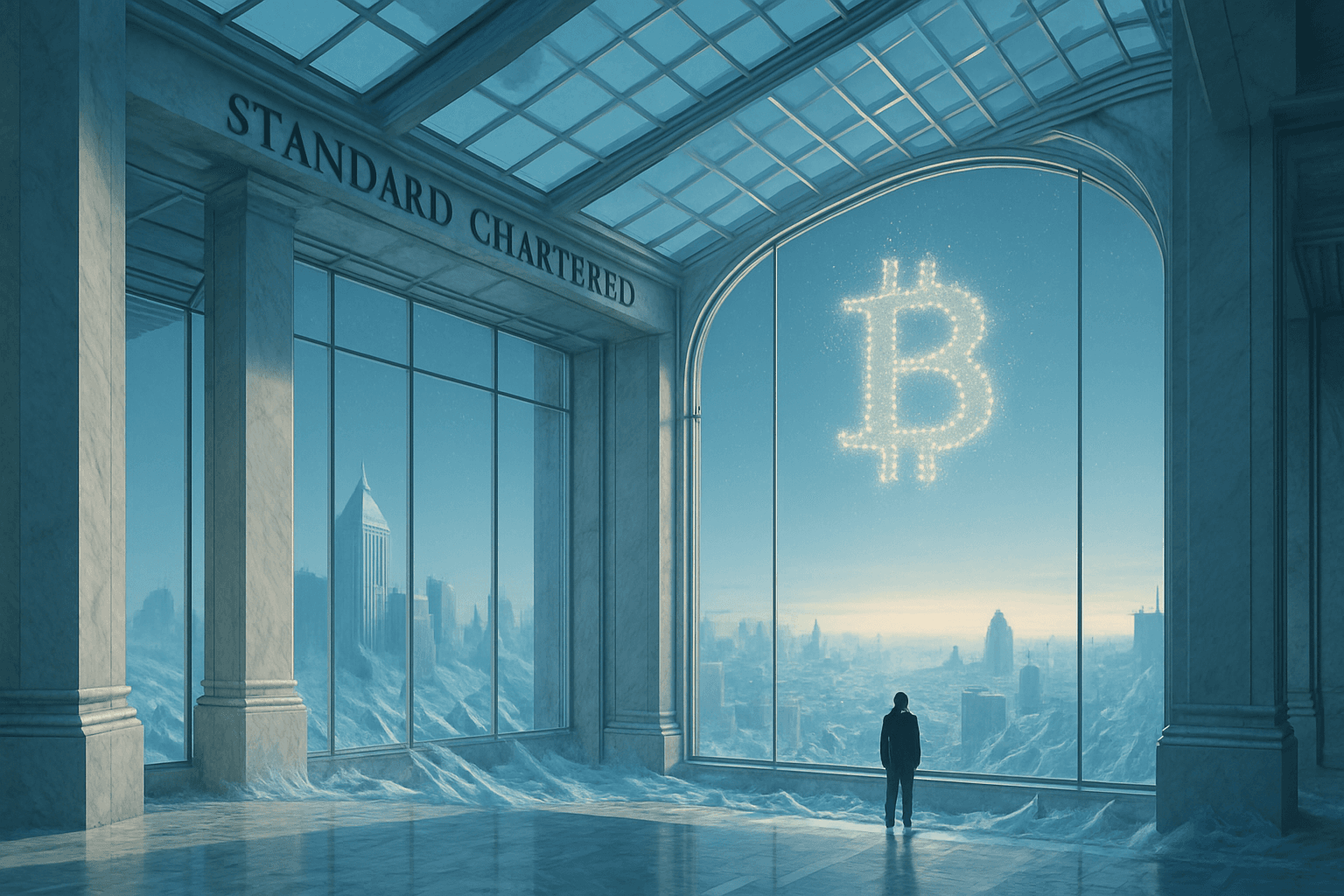 Standard Chartered Maintains $100K Bitcoin Target Despite Three Risk Triggers
