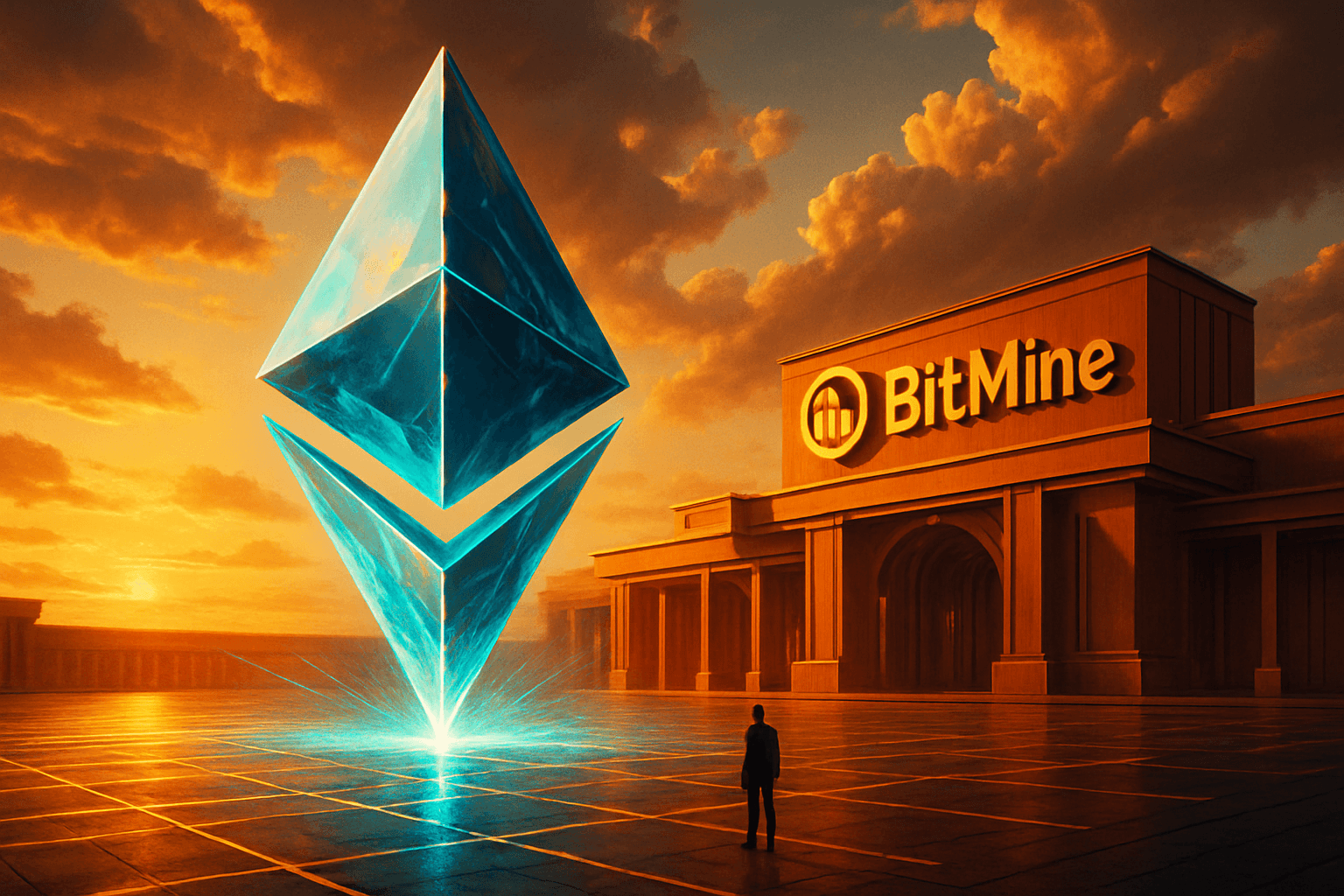 BitMine Acquires 27,084 Ethereum for $43 Million, Targets 5% of Total Network Supply