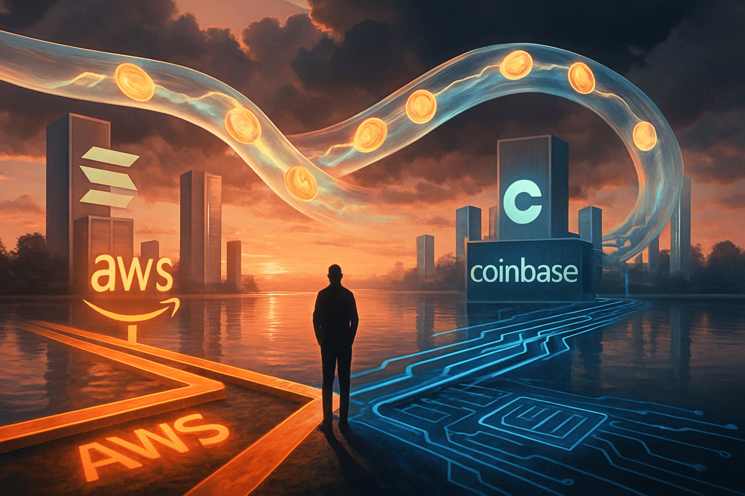 AWS Bets on USDC for AI Agent Payments, Partnering Coinbase Despite $394M Q1 Loss