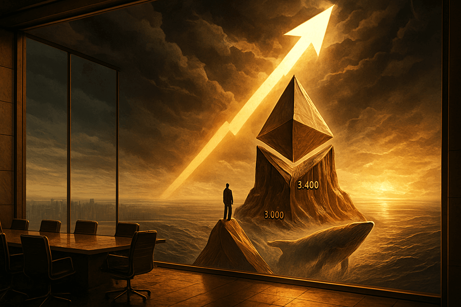 Ethereum Whale Opens $90M Long Position as ETH Targets $3,000–$3,200