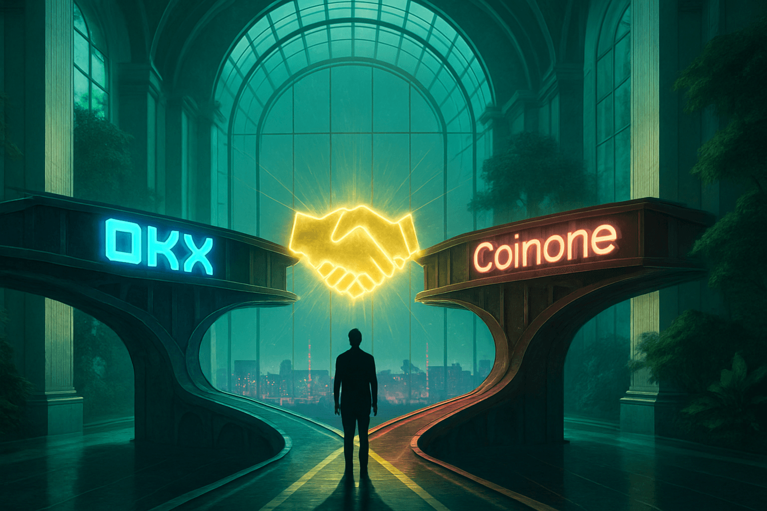 OKX Pursues 20% Stake in South Korean Exchange Coinone