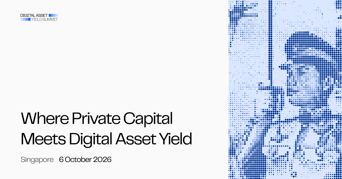 Digital Asset Yield Summit Singapore