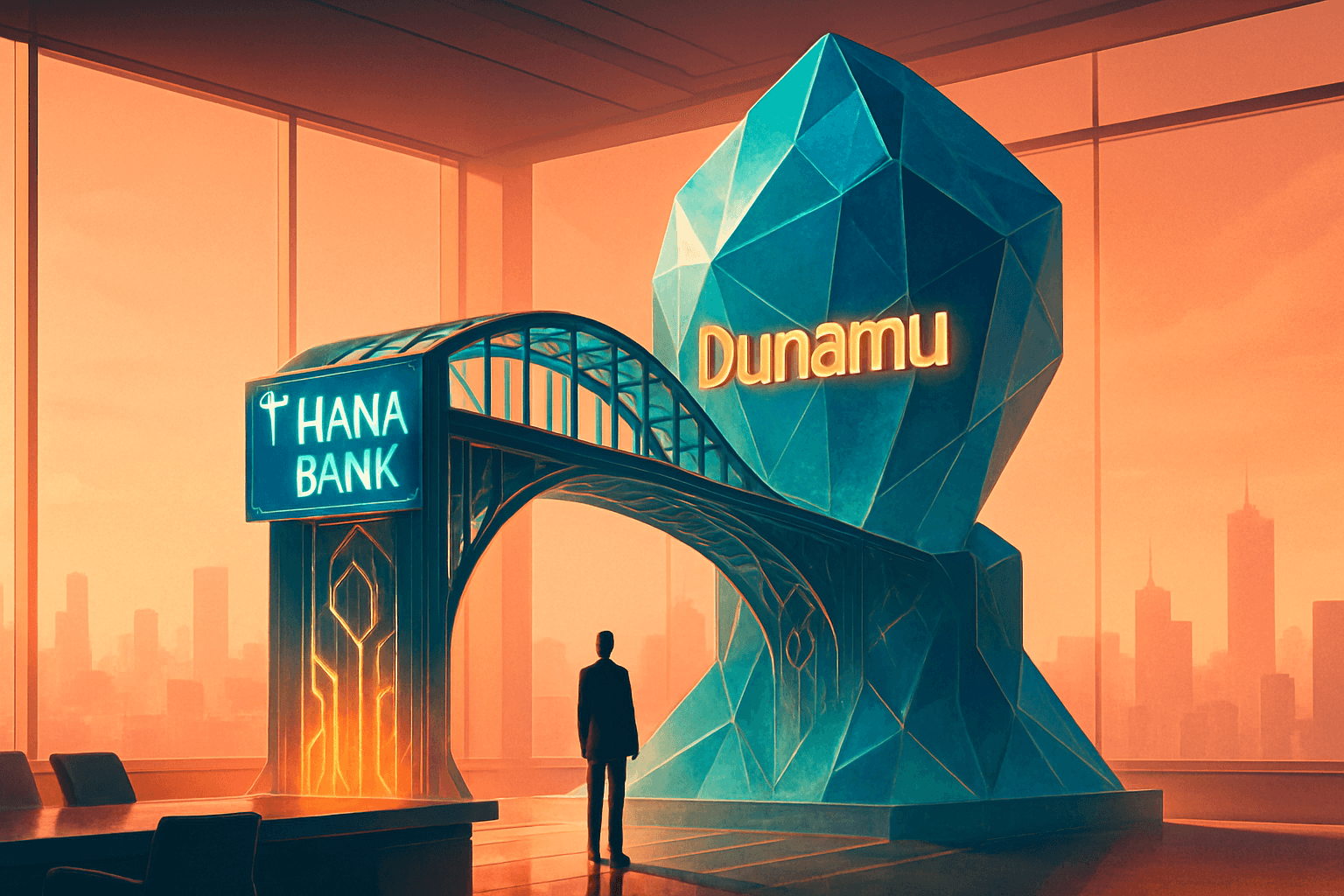 South Korea's Hana Bank Becomes Fourth-Largest Shareholder in Upbit Operator Dunamu