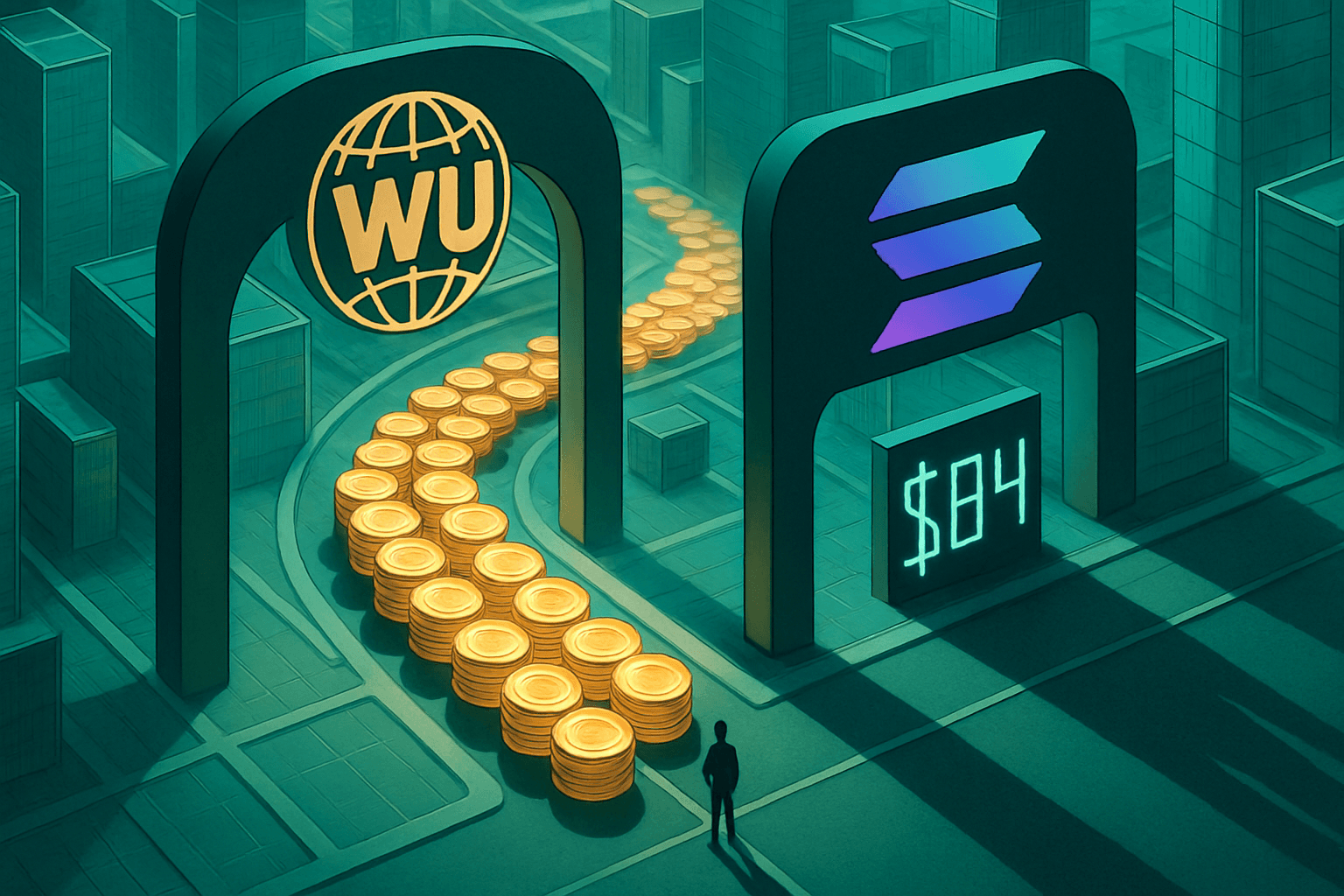 Solana Lands Western Union and $18M Acquisition, Yet SOL Stalls at $84