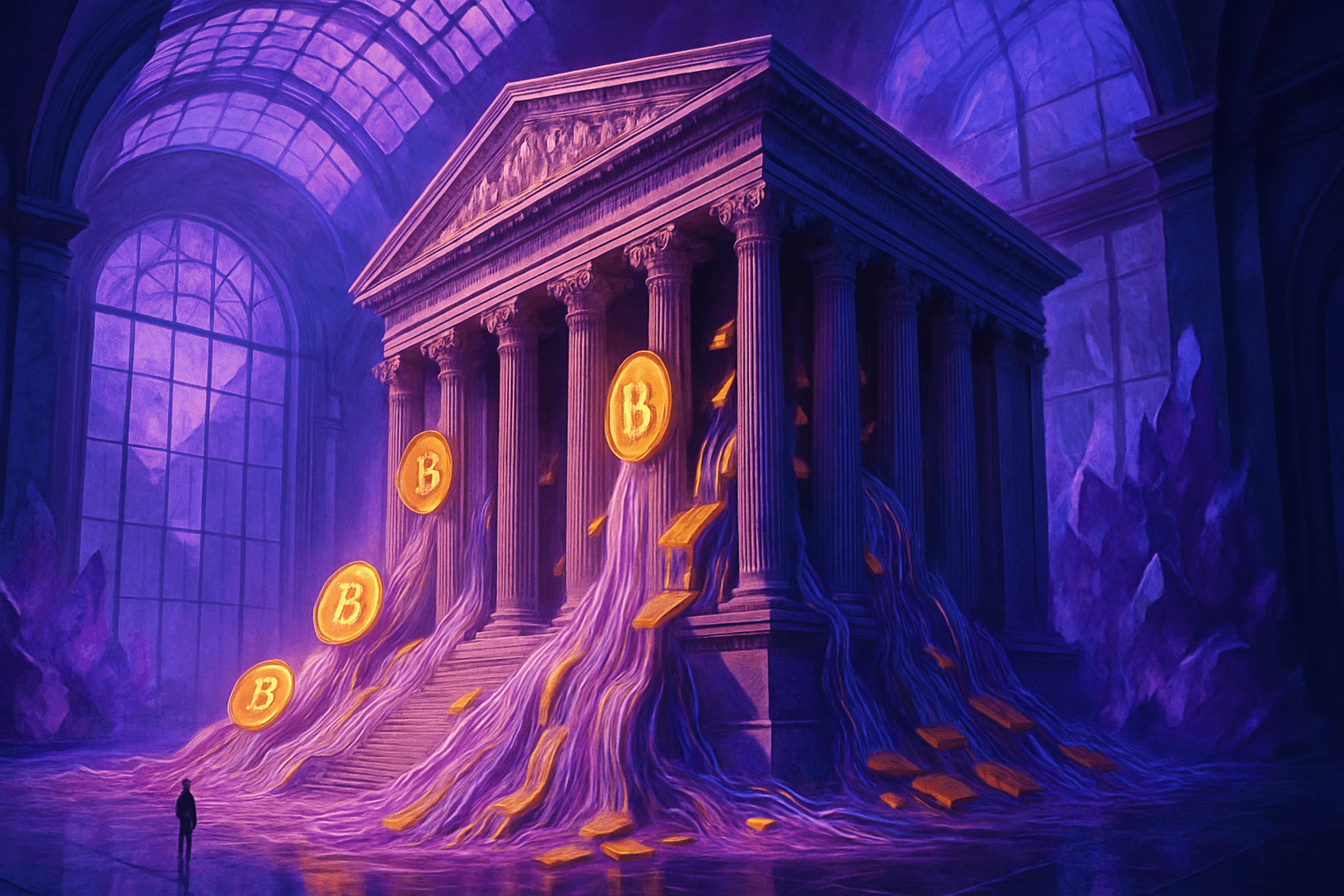 U.S. Debt Spiral Pushes Investors Into Bitcoin and Gold as Dollar Slides