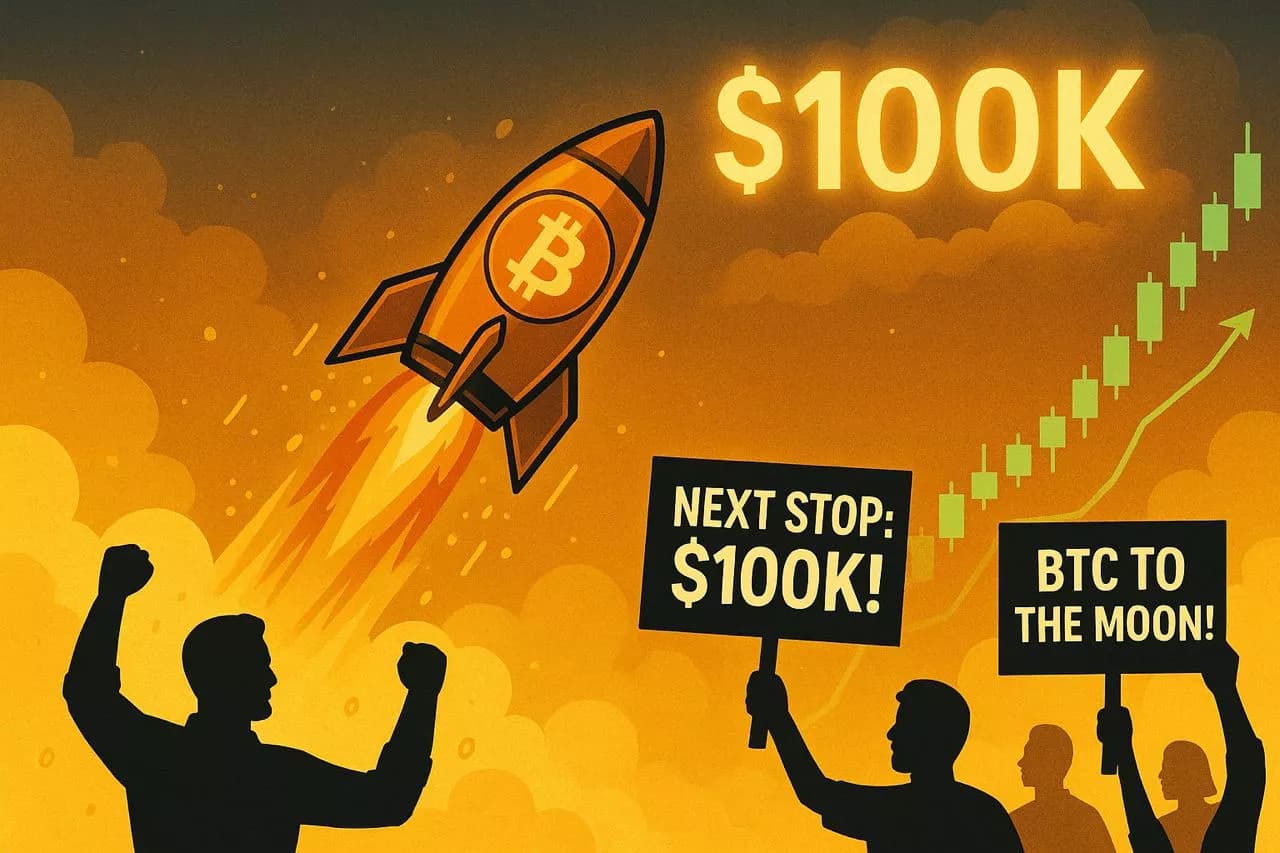 $100K Target For Bitcoin