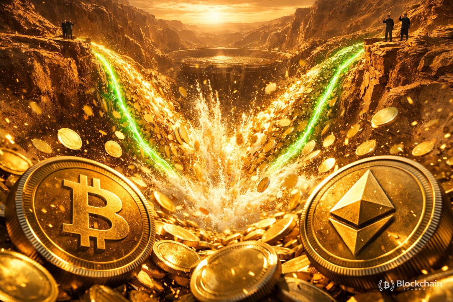 Bitcoin and Ether ETFs Draw Up to $3B in Strongest Inflow Week Since October