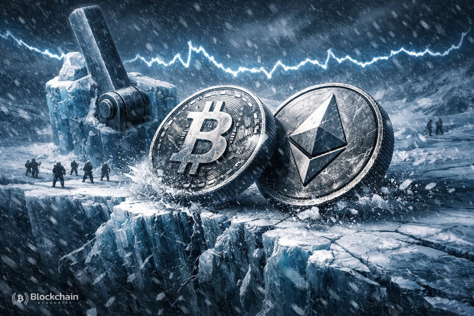 Bitcoin and Ethereum Wobble After Fed Holds Rates Steady