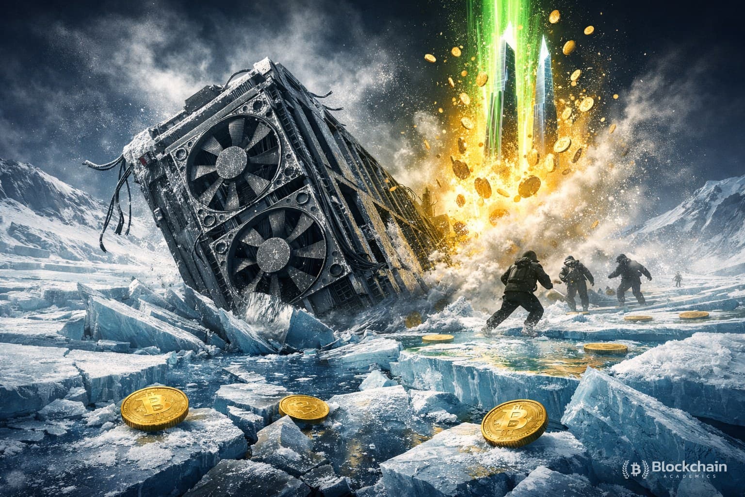 Bitcoin Miners Lag Crypto Rally as Exchanges and Stablecoins Surge