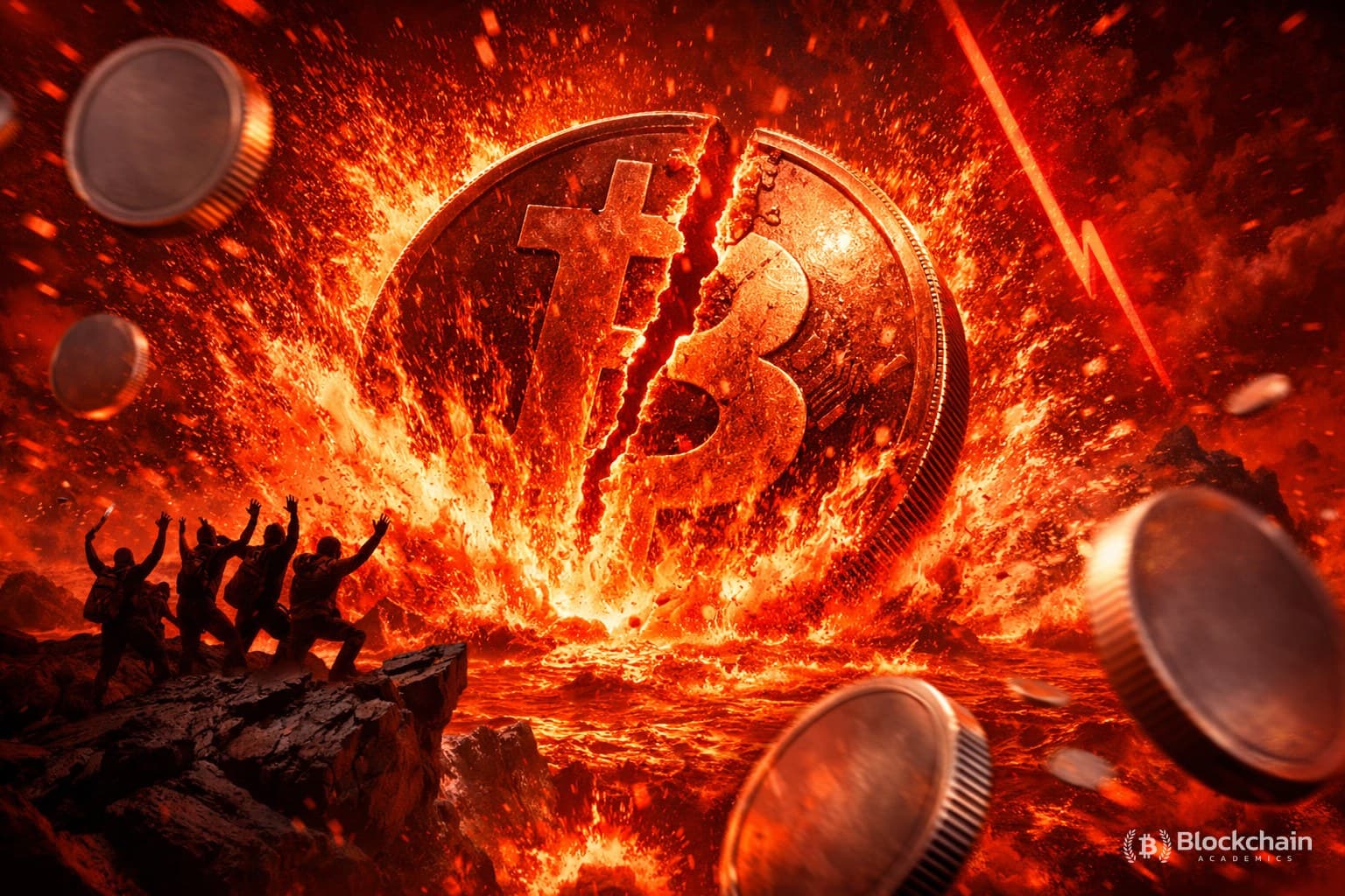 Bitcoin Drops Below $82K as Nearly $489M in Crypto Positions Get Liquidated