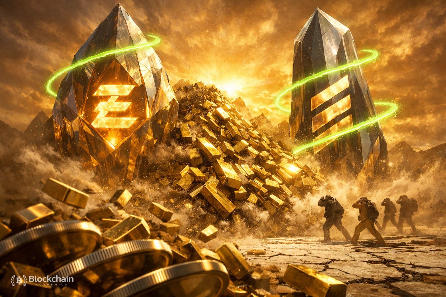 Grayscale Projects ETH and SOL Inflation Below Gold Rate by 2031