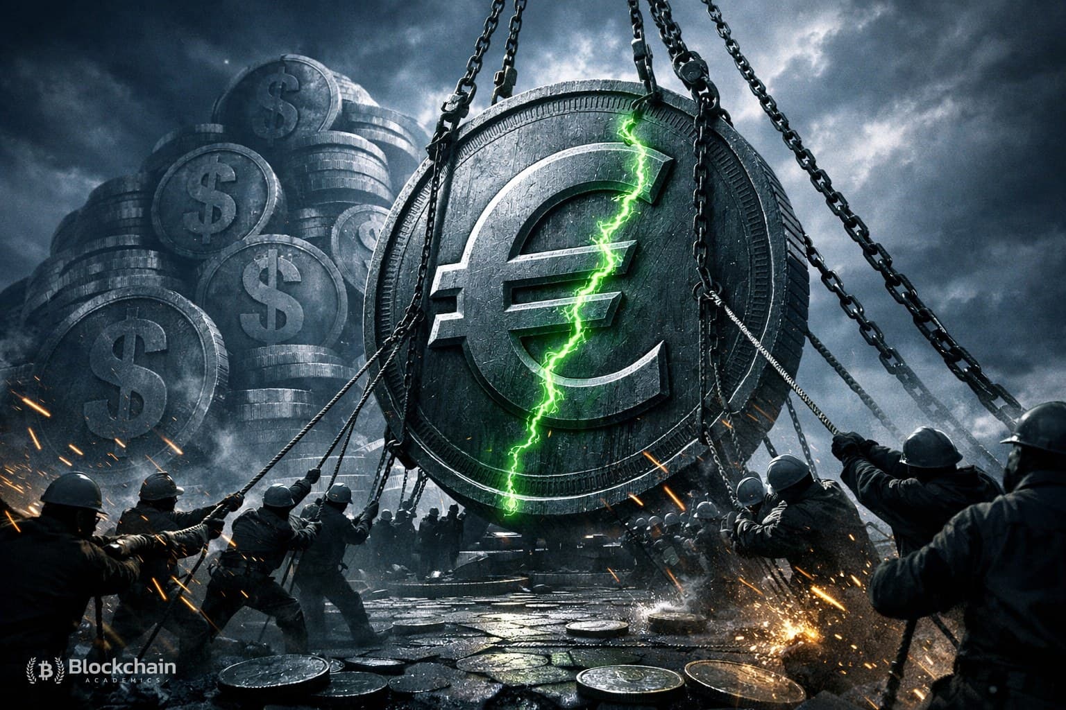 Euro Stablecoins Face a 300-to-1 Deficit Against the Dollar. MiCA and RWA Tokenization May Change That