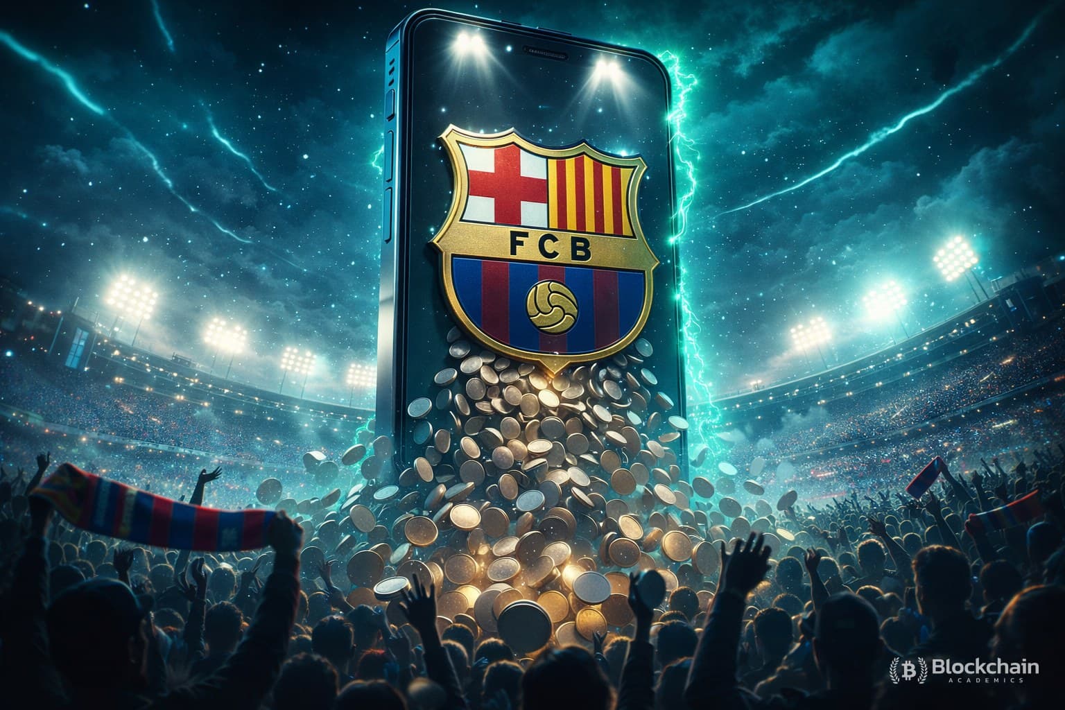 FC Barcelona Mobile App Launches Stellar Wallet via Wirex and Crossmint