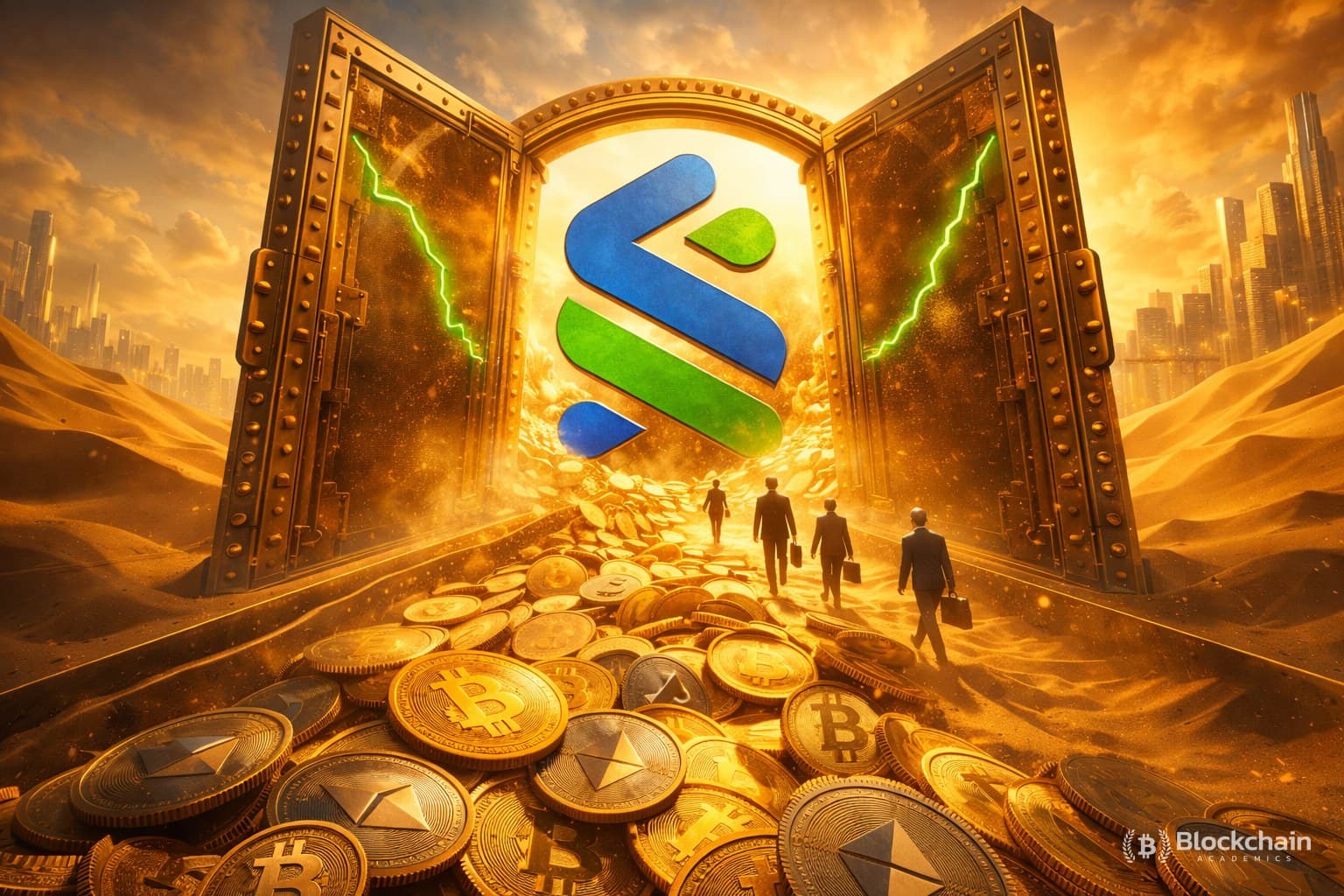 Standard Chartered Launches Institutional Spot Crypto Trading in UAE, Stock Surges 2.38%