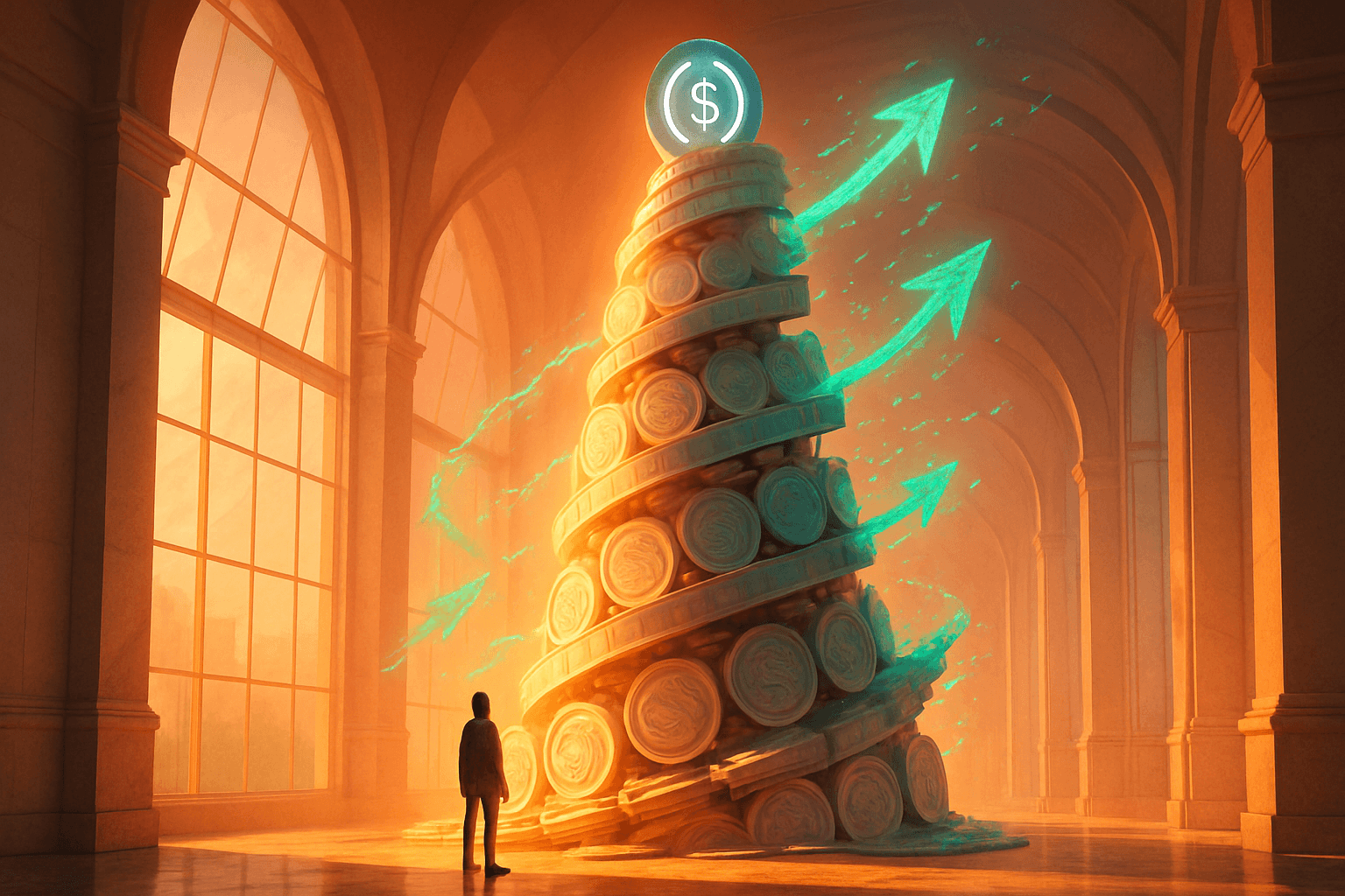Circle Raises $222M for Arc at $3B Valuation as USDC Volume Surges 263%